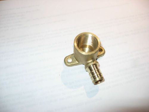 (1) 1/2&#034; x 1/2&#034; FPT Female Drop Ear  ELBOW Brass Crimping Fitting