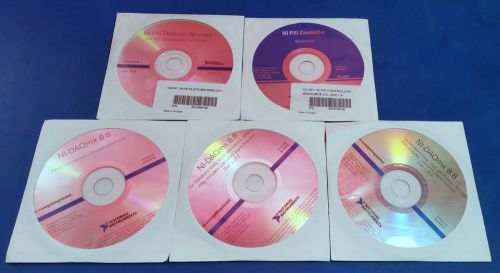 National Instruments NI-DAQmx 8.8 Software CDs w/ LabVIEW Singal Express &amp; More
