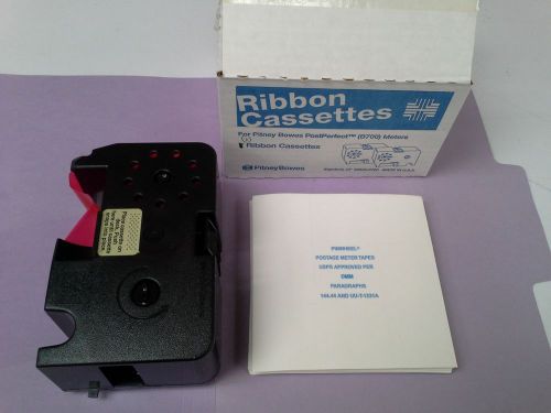 New genuine Pitney Bowes B700 Ribbon Cassette &amp; Postage Sheets