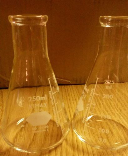 (12) 250 ml kimax flask for sale