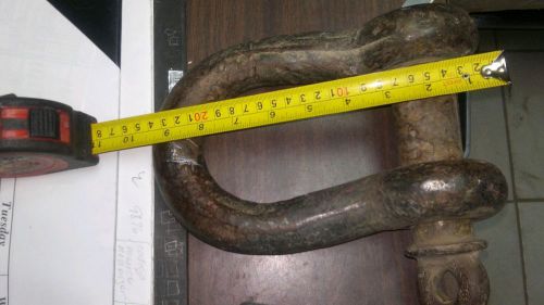 Rigging Hardware Cable clamps Hook Anchor Shackle Vintage. Bow clevis shackle