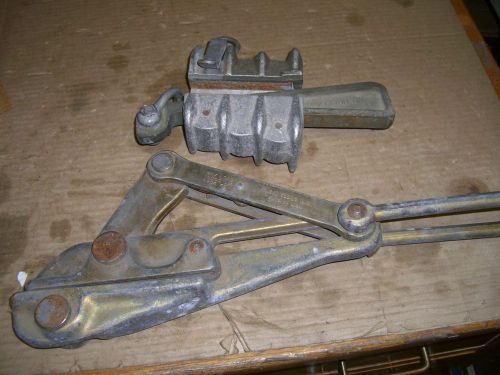 Klein 1628-17 15000 lb Grips Kearney 1833-44 6000 lb Come Along Cable Pullers