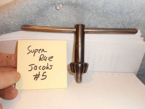 Machinists  3/3 BUY NOW  Rare   USA Jacobs No. 5 Drill Chuck Key
