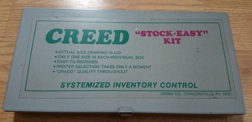 CREED CO. No. 37795 Kit for Flat Bibb Washers Assortment No. 2