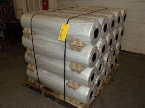 20 Rolls 36&#034; x 66&#034; Clear FDA Poly Bags on a Roll 300/Roll (6,000 Bags)