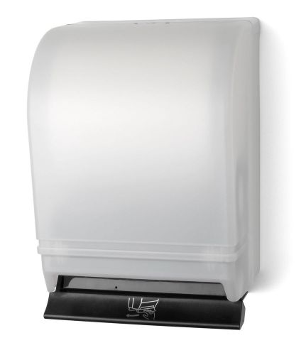Palmer fixture push bar roll towel dispenser white for sale