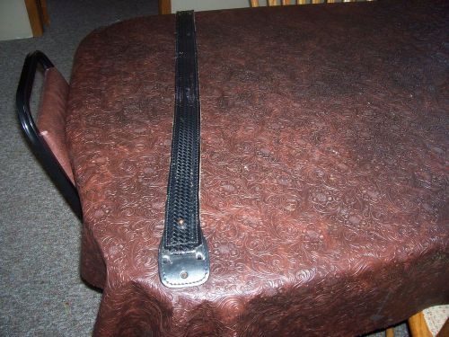 One dutyman belt1021u 2.25&#034; full grain leather belt size 36 + keeper used for sale