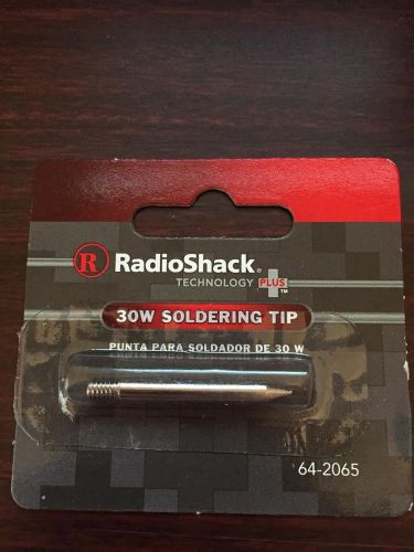 NEW RadioShack 30W Soldering Tip 64-2065