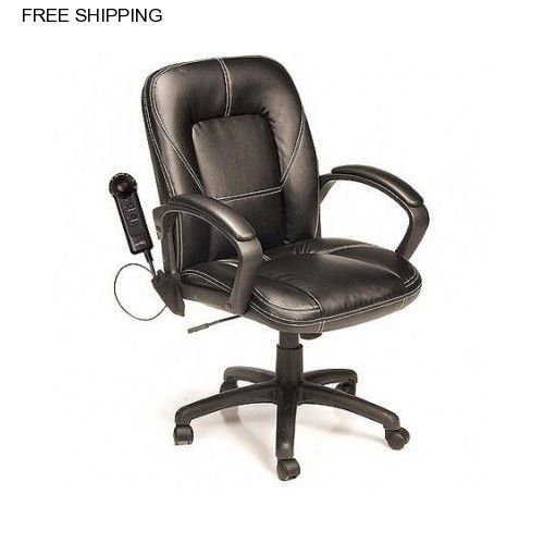 New Three Motor Massage Office Chair Back Muscles Therapy Massage Desk Chair