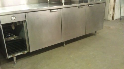 Larosa 2093-st 93&#034; refrigerated work table for sale