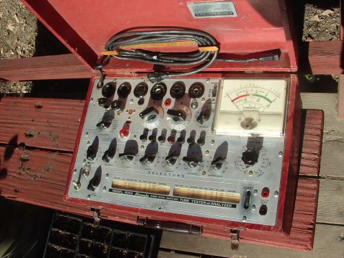 Vintage hickok model 605a vom mutual conductance tube tester parts or repair for sale