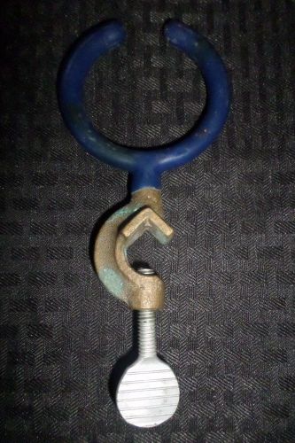 Fisher 3&#034; Diameter Coated Cast-Iron Open Support Ring, Clamp