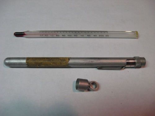 VINTAGE WORKING TAYLOR INSTRUMENT THERMOMETER 0F to 200F