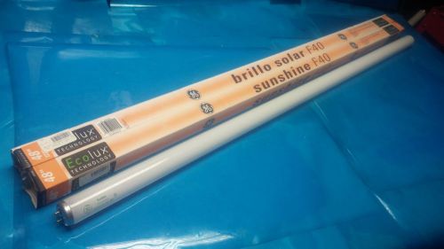 2 GE F40C50-ECO Fluorescent bulb Chroma 50 40W Sunshine 20K hr 48&#034; F40T12 J1