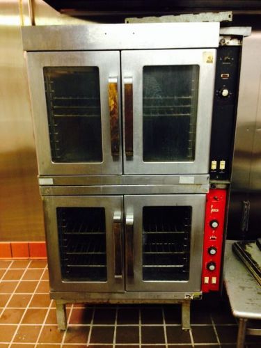 Used Vulcan Electric Double Stack Full Size Convection Oven, Model ET-8-SM
