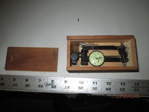 MACHINIST LATHE MILL NICE Testmaster Dial Test Indicator Gage Gauge Set in Box
