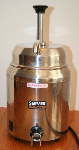 Server Topping Caramel Hot Fudge Warmer Dispenser model FS 82066