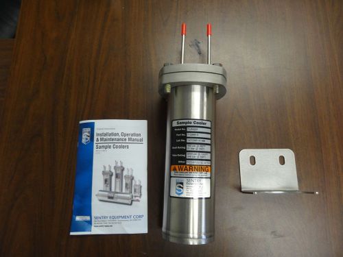 New sentry helical coil sample cooler tlr-4225 450 psi @ 650 deg. f gas liquid for sale