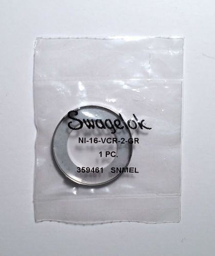 Swagelok ni-16-vcr-2-gr 1-inch nickel vcr face seal fitting for sale