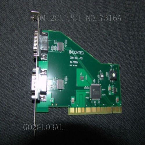 COM COM-2CL-PCI NO.7316A 2* Card CONTEC  60 days warranty