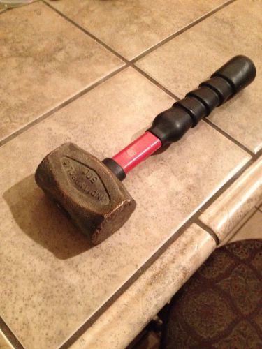 Rare indianapolis 500 brass sledge hammer proto j1431g 1431g vintage 4 lbs. for sale