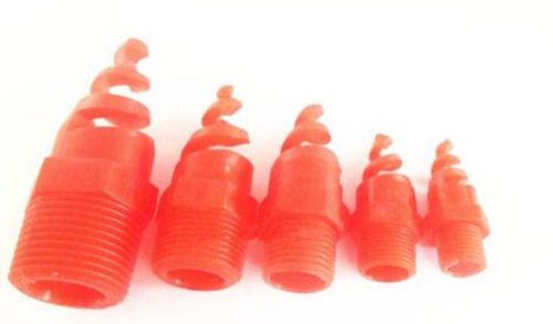 10pcs new plastic pp spiral cone spray nozzle 1&#034; bspt for sale