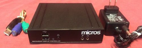 MICROS 700876-200 Restaurant Display Controller Model:DT166 w/power adapter