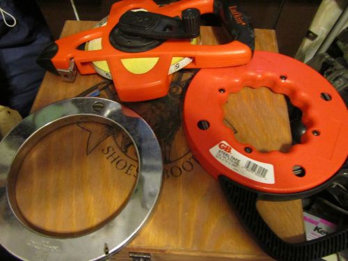 nice set of wire pullers and rolling tape measure
