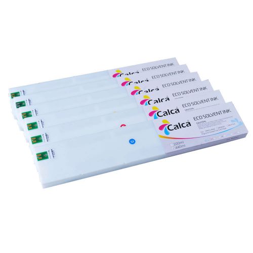 Calca compatible 440ml roland eco-sol max ink cartridge 6 colors for sale