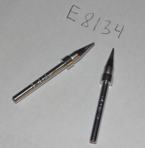 Set of 2 Pluto Edsyn soldering iron tip...Brand New tips !  Model Number E8134