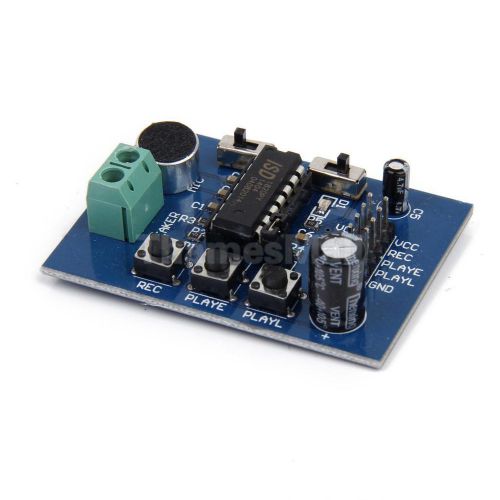 ISD1820 Sound/Voice Board Recorder &amp;Playback Module On-board Microphone 3-5V