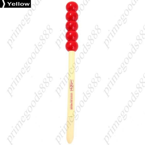 Yellow Calabash Style Sign Pen Ball-point Pen Stationery Black Ink for Student