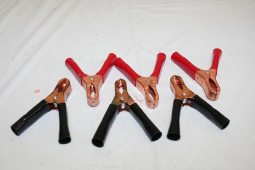 Mueller Lot of 6 #46A Miniature Plier-Type Clip Steel 50-Amp Made in USA