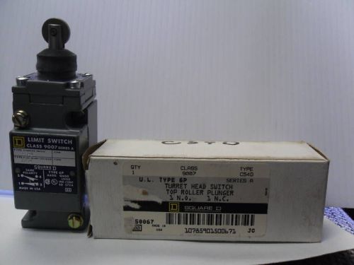 New square d 9007 c54d limit switch turret head nib for sale