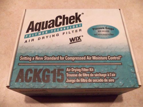 WIX AquaChek Air Drying Filter Kit ACKG15