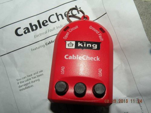 NEW King KTM-CC Floor Mat Cable Monitor CABLE CHECK