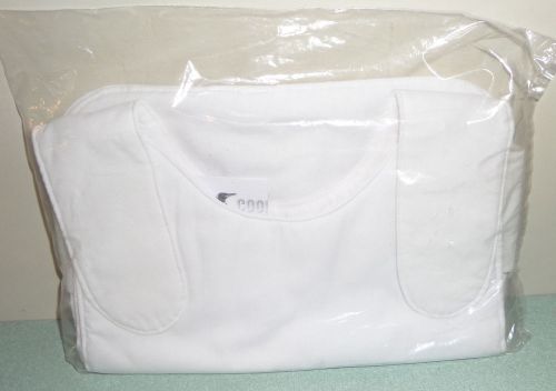 New concealable rpcm® cooling vest - white -  to  fight heat stress for sale