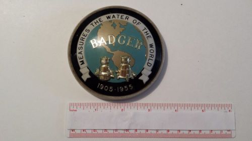 Vintage badger water meters 1905-1955 (lucite?) paper weight for sale