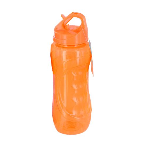 28-Ounce Personal Sport Reusable Beverage Bottle with Flip Straw - Orange