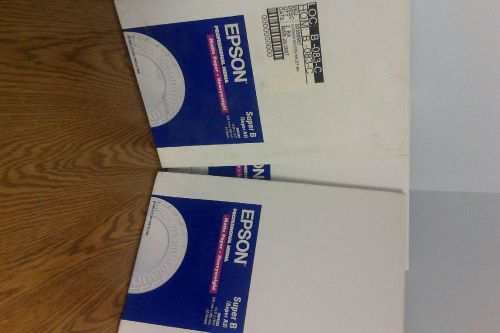Epson Heavyweight Media Paper Super B Unopened mutiple boxes