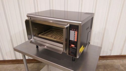 Hatco TFW-461R Thermo-Finisher Red Wide Mouth Food Broiler w/ Four Top Elements