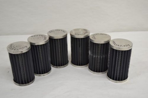 Lot 6 new hydraulic oil filter element 5-3/8x2-7/8 5.375x2.875 for sale