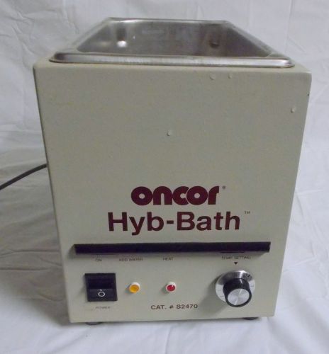 Oncor Hyb-Bath Heating Water Bath # S2470 Working