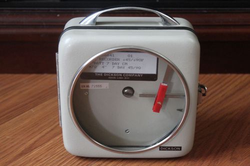 Vintage dickson sc4 temperature chart recorder  - 56641 for sale