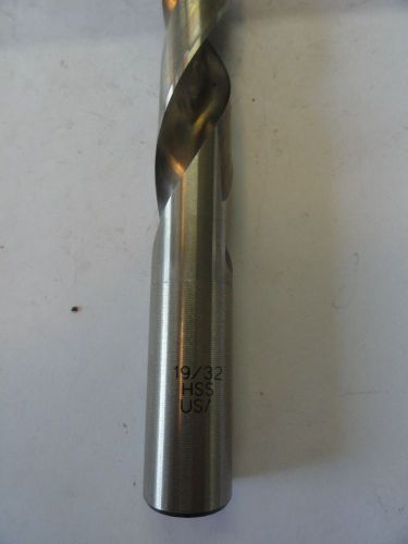 19/32&#034; hs screw machine length drill bit, msc #01353382 for sale