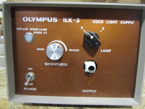Olympus ILK-3 Cold Light Light Source
