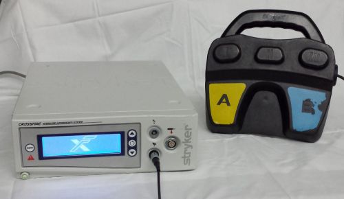 Stryker crossfire integrated arthroscopy system 475-000-000 w/ footswitch for sale