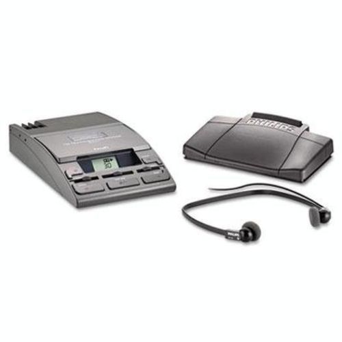 Philips 720-T Desktop Mini Cassette Transcriber Dictation System w/Foot Control