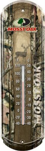 Browning MGT1013 Mossy Oak Logo Tin Thermometer Mossy Oak Infinity 17&#034; x 5&#034;