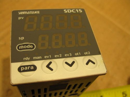 Yamatake SDC15 C15SV0RA0100 Temperature Controller 11 Pin